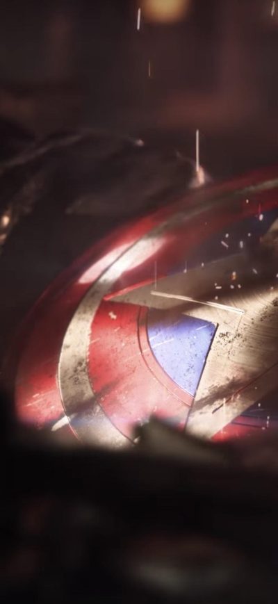 Fond d'écran iPhone Captain America Shield 4k
