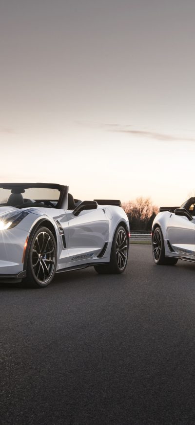 Fond d'écran iPhone 2018 Chevrole Corvette Carbon 65 Edition Model
