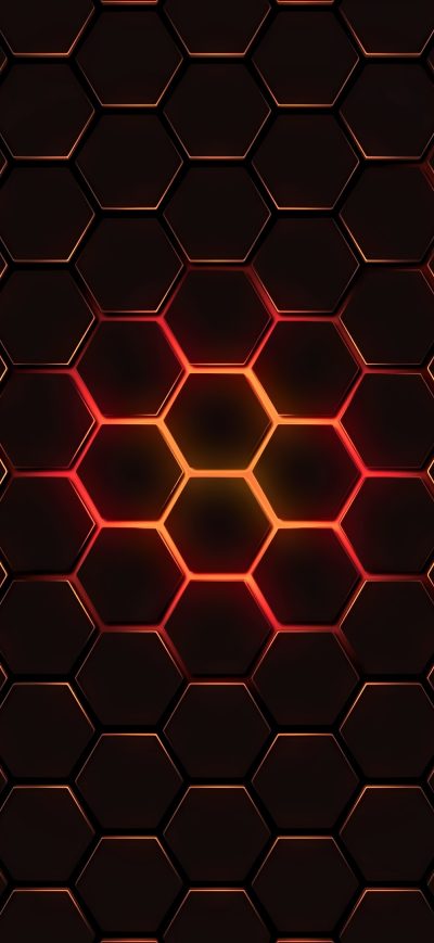 Fond d'écran iPhone Hexagon Geometry 4k