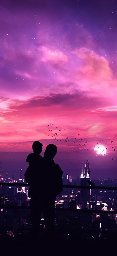 Fond d'écran iPhone Father And Son Connection 4k