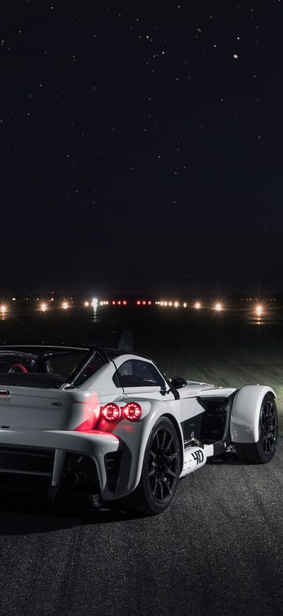 Fond d'écran Donkervoort D8 GTO 40 2018 Rear sur iPhone
