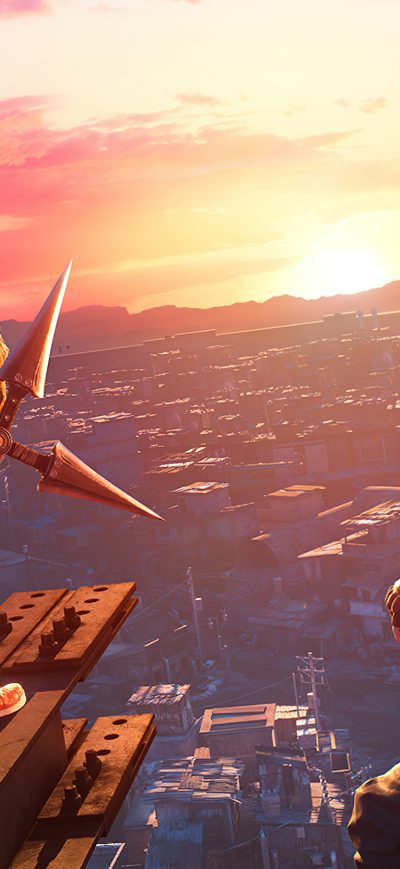 Fond d'écran iPhone Final Fantasy VII Remake Intergrade 5k