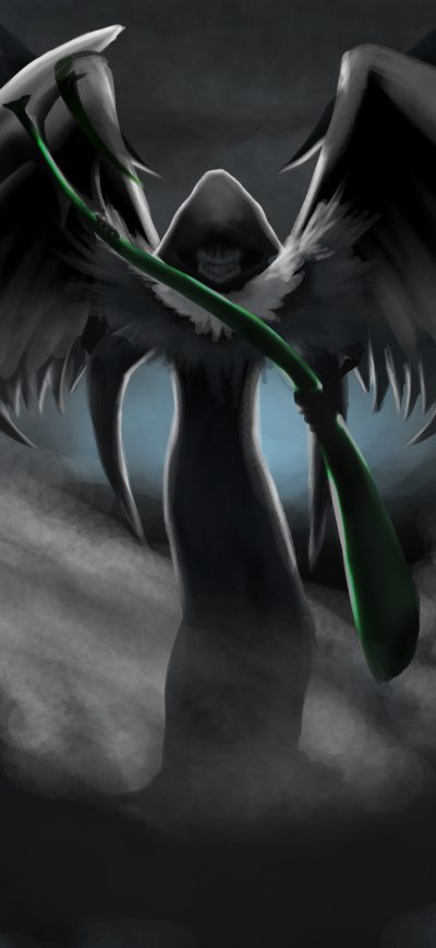 Fond d'écran iPhone Grim Reaper Darkness 4k