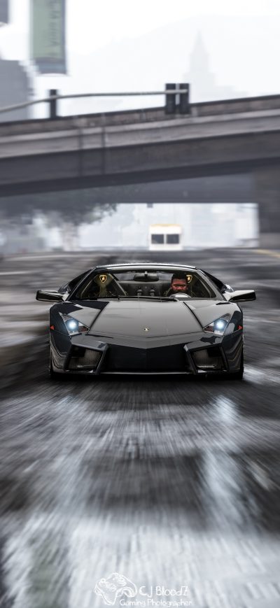 Fond d'écran iPhone Gta 5 Franklin 8k