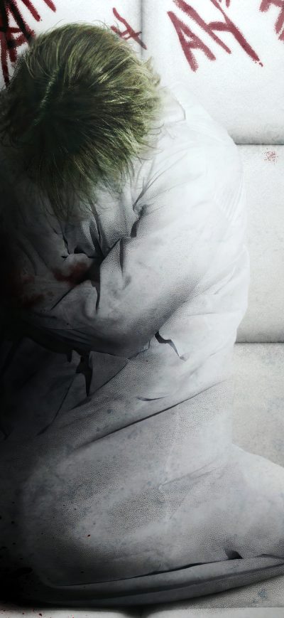 Fond d'écran iPhone Joker Asylum 4k