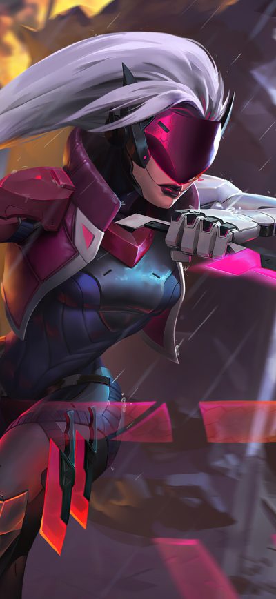 Fond d'écran iPhone Katarina League Of Legends Game 4k 2020