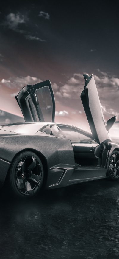 Fond d'écran iPhone Lamborghini Reventon With Jet