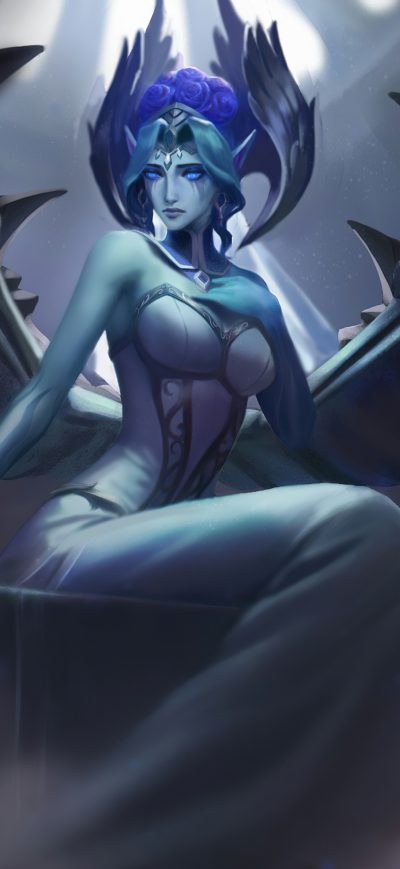 Fond d'écran iPhone Morgana League Of Legends 4k