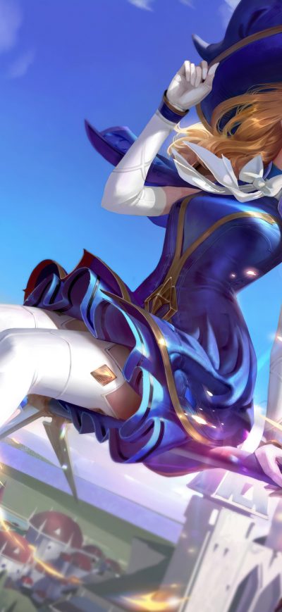 Fond d'écran Lux Arcadia League Of Legends 4k sur iPhone