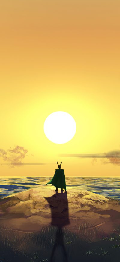 Fond d'écran iPhone Loki Sun Will Shine