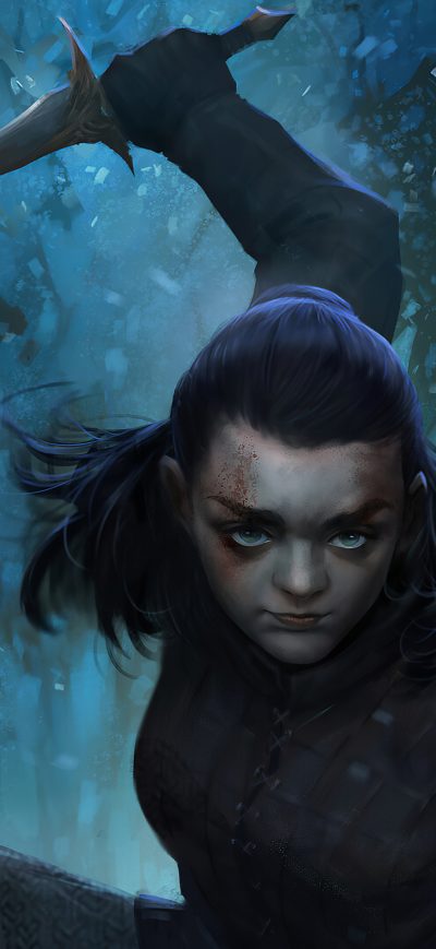 Fond d'écran iPhone Arya Stark 4k 2020