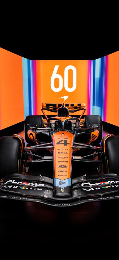 Fond d'écran iPhone 2023 McLaren MCL60 8k