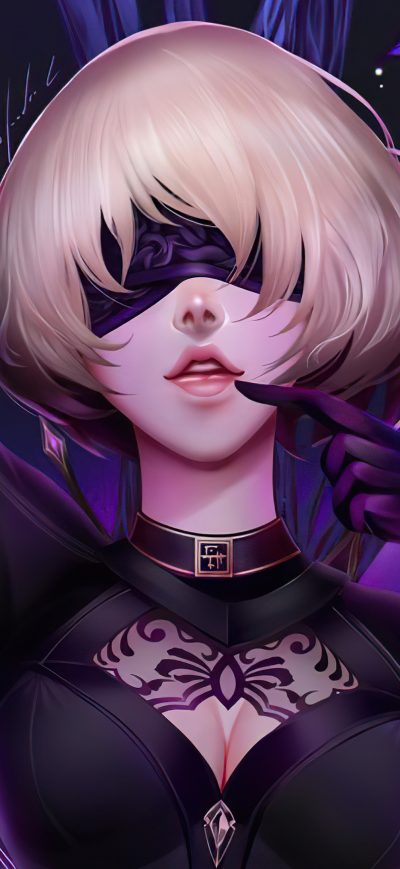 Fond d'écran iPhone Nier Automata Art 4k