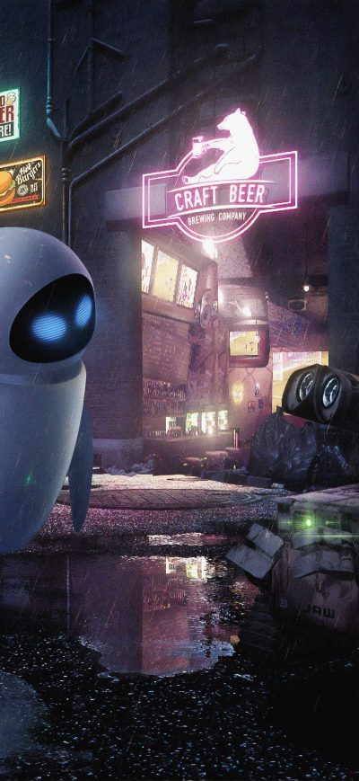 Fond d'écran iPhone Wall E Robot New