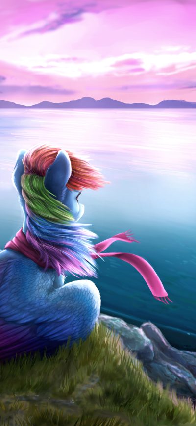 Fond d'écran iPhone My Little Pony Far Away Land 5k