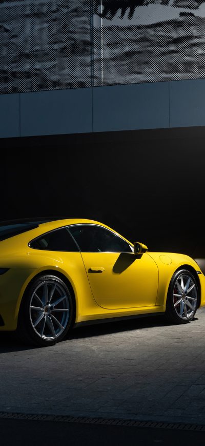 Fond d'écran iPhone Porsche 992 4k 2020