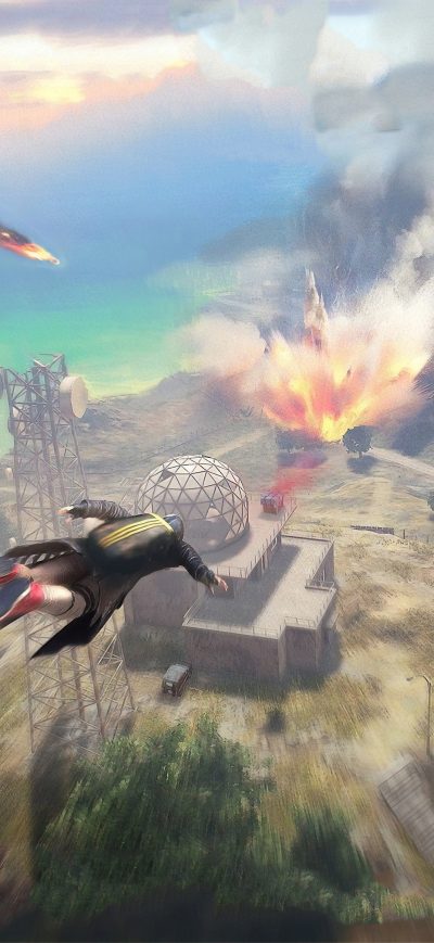 Fond d'écran iPhone Pubg Jump