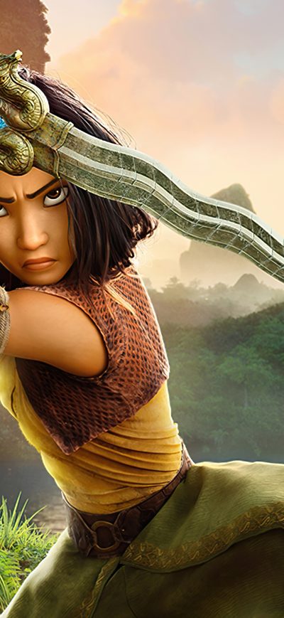 Fond d'écran iPhone Raya And The Last Dragon 2021 Movie 4k