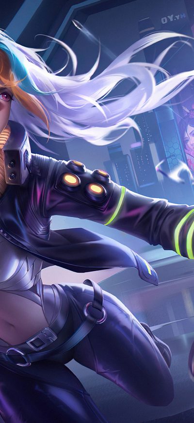 Fond d'écran iPhone Scifi Warrior Girl With Gun 4k