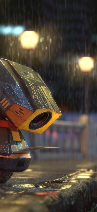 Fond d'écran iPhone Mail Robot 4k