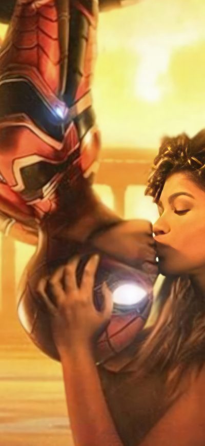 Fond d'écran iPhone Zendaya And Tom Holland Romantic