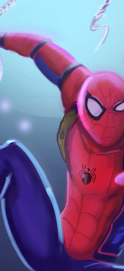 Fond d'écran iPhone Spiderman Allover