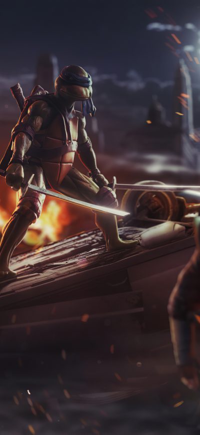Fond d'écran iPhone Tmnt Artwork 2020 4k