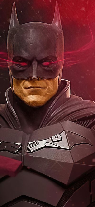 Fond d'écran iPhone 2020 The Batman Red