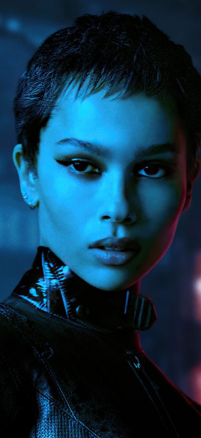 Fond d'écran iPhone Zoe Kravitz As Catwoman In The Batman Movie 2022