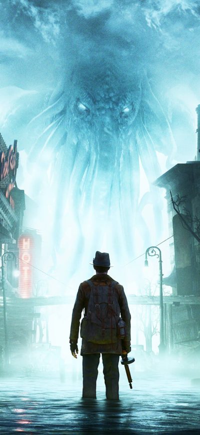 Fond d'écran The Sinking City 2019 sur iPhone