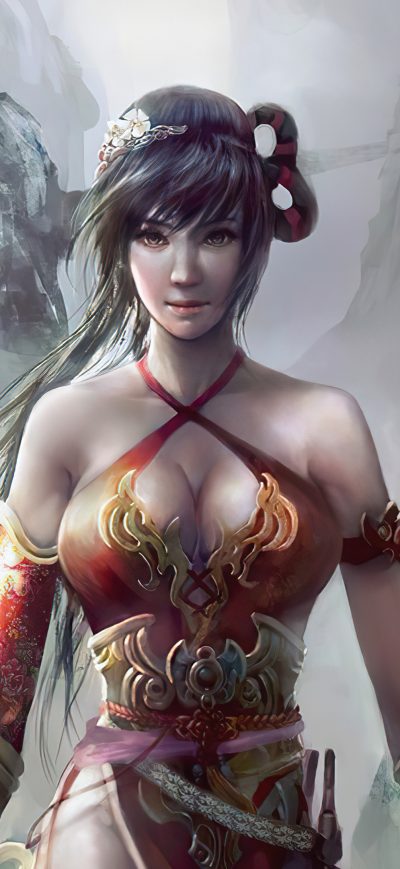 Fond d'écran iPhone Chinese Assasin Girl 4k