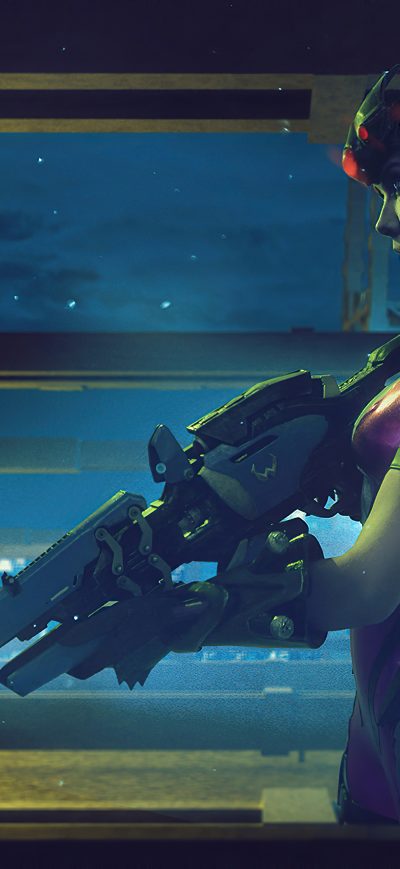 Fond d'écran iPhone Widowmaker Overwatch Artwork 4k
