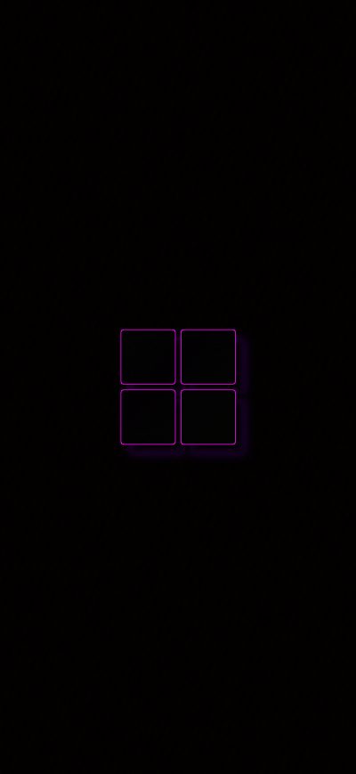 Fond d'écran iPhone Glowing Windows Logo 4k