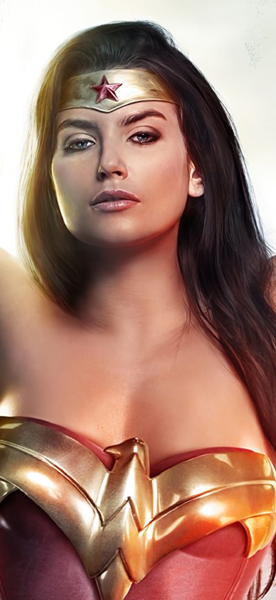 Fond d'écran iPhone Wonder Woman Cosplay Art 4k