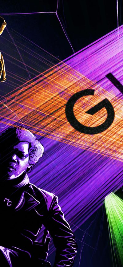 Fond d'écran iPhone Glass Movie Fan Poster