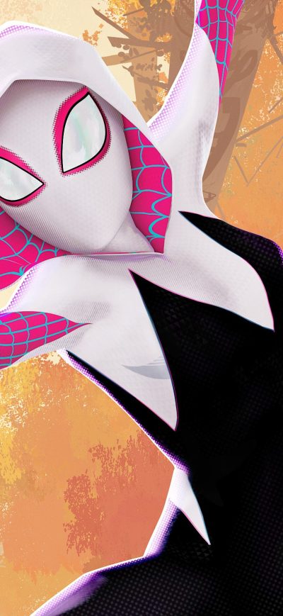 Fond d'écran iPhone Gwen Stacy Spider Man Into The Spider Verse