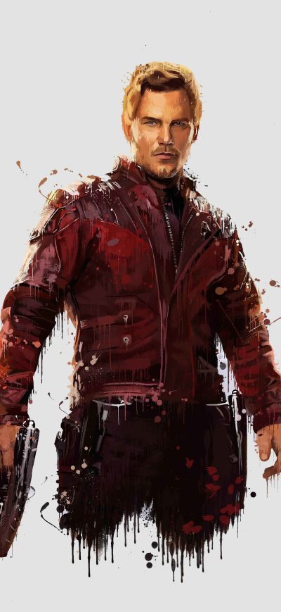 Fond d'écran iPhone Star Lord In Avengers Infinity War 4k Artwork