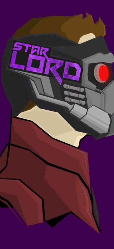 Fond d'écran iPhone StarLord Pop Head Shot