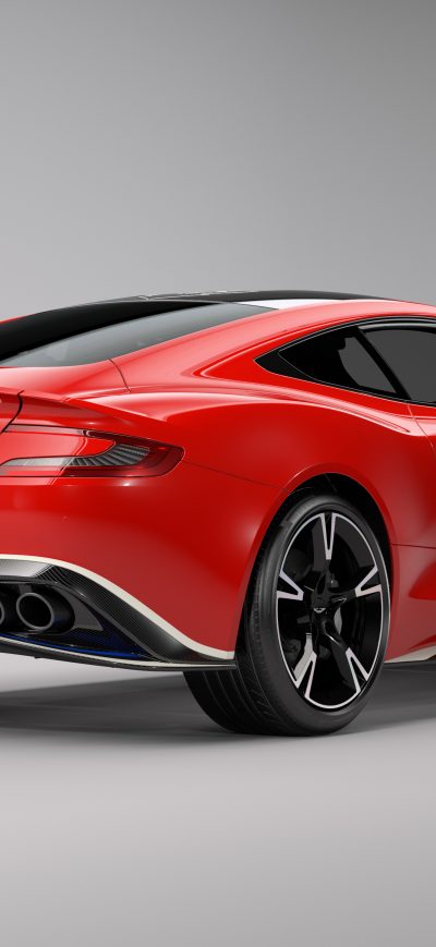 Fond d'écran iPhone Aston Martin Vanquish S Red Arrows Edition 2017