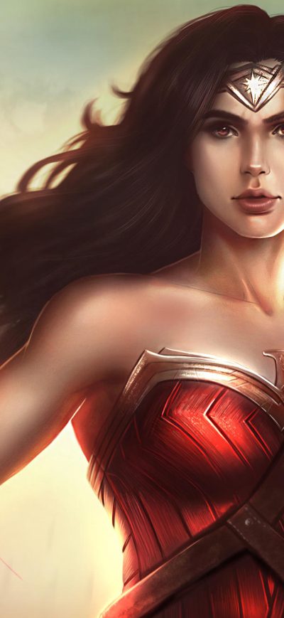 Fond d'écran iPhone Wonder Woman DC
