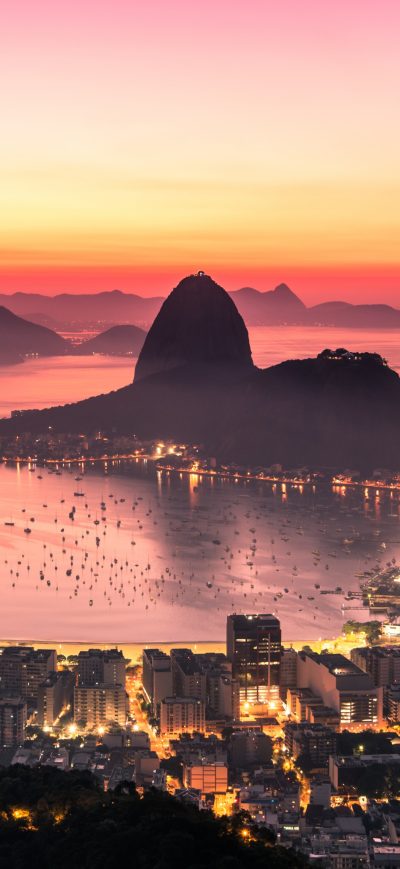 Fond d'écran iPhone Rio De Janeiro Sunrise 4k