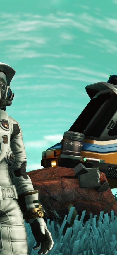 Fond d'écran iPhone No Mans Sky Destination 8k