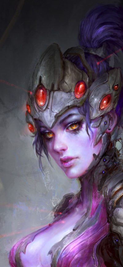 Fond d'écran iPhone Widowmaker Overwatch Fantasy Artwork