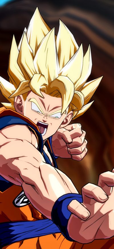 Fond d'écran iPhone Saiyan Dragon Ball Fighterz