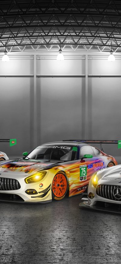 Fond d'écran iPhone Mercedes AMG GT3 IMSA 2017
