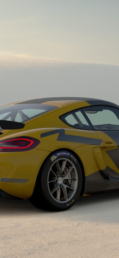 Fond d'écran iPhone Gran Turismo Sport Porsche Cayman GT4