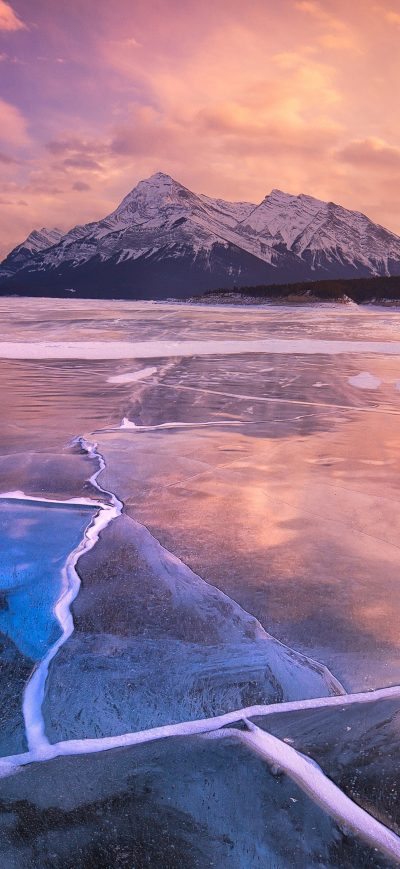 Fond d'écran iPhone Abraham Lake
