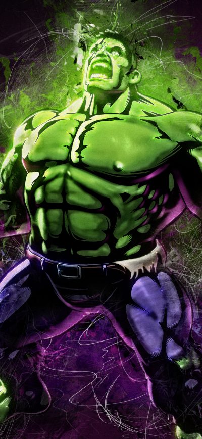 Fond d'écran iPhone Hulk Artwork 4k