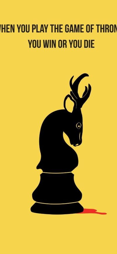 Fond d'écran iPhone Game Of Thrones Typography 2