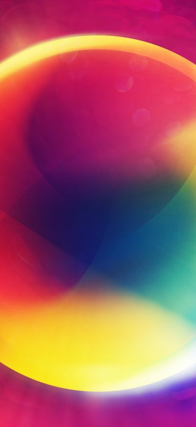 Fond d'écran iPhone Abstract Circle Loop 4k